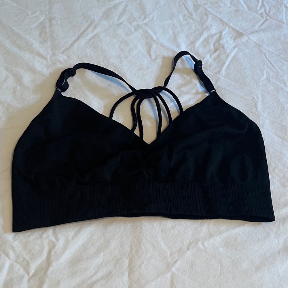 Athleta Black Sports Bra
